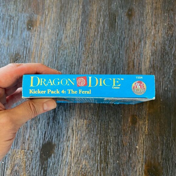 VTG TSR Dragon Dice Game Kicker Pack 4 The Feral Open Box Dice Sealed in Bag - Picture 6 of 7